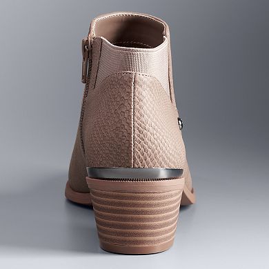 Simply Vera Vera Wang Vienna Women's Ankle Boots