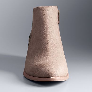 Simply Vera Vera Wang Vienna Women's Ankle Boots