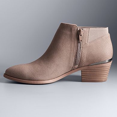 Simply Vera Vera Wang Vienna Women's Ankle Boots