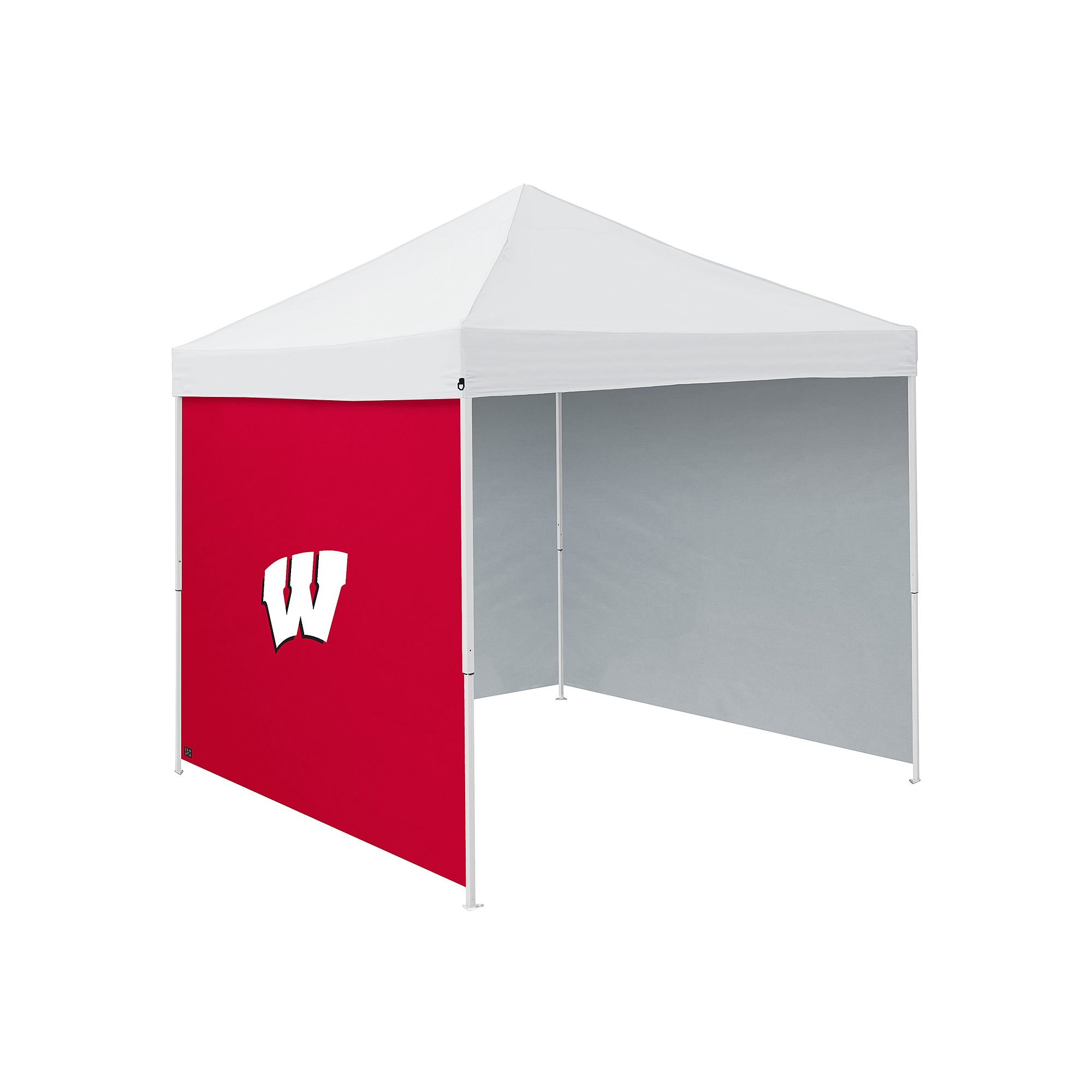 Logo Brands Wisconsin Badgers Tent Side Panel, Wi Red