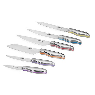 Cuisinart 12-pc. Color Band Knife Set with Blade Guards