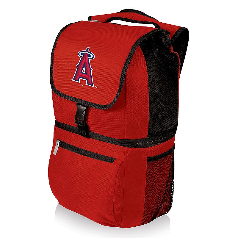 Picnic Time Los Angeles Angels of Anaheim Zuma Backpack Cooler, Red