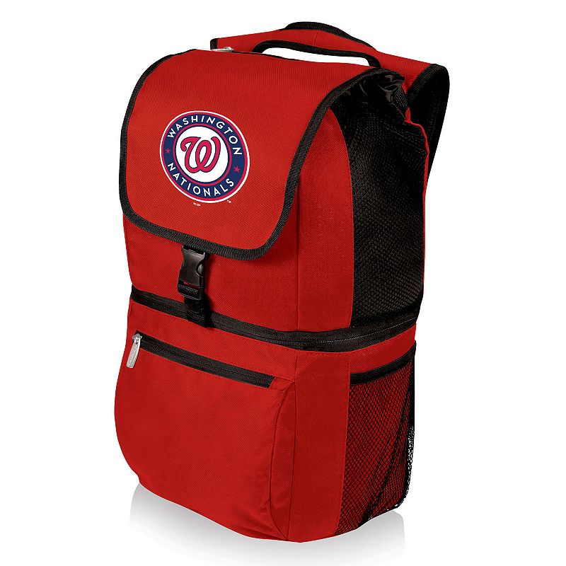 Picnic Time Washington Nationals Zuma Backpack Cooler, Red