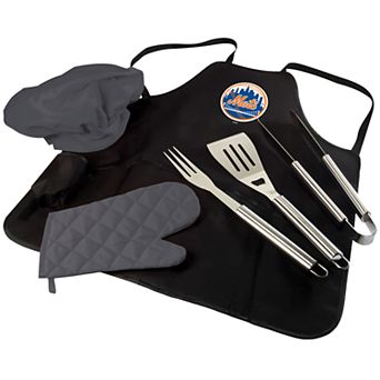 Picnic Time New York Mets BBQ Apron, Utensil & Tote Set