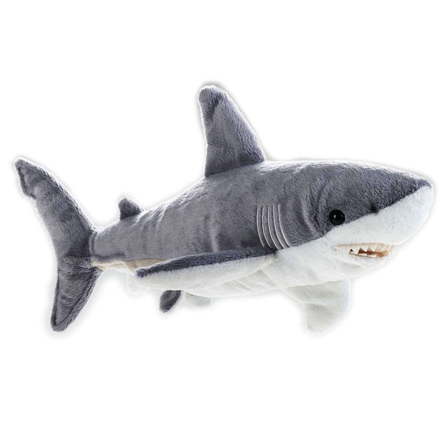 great white shark plush