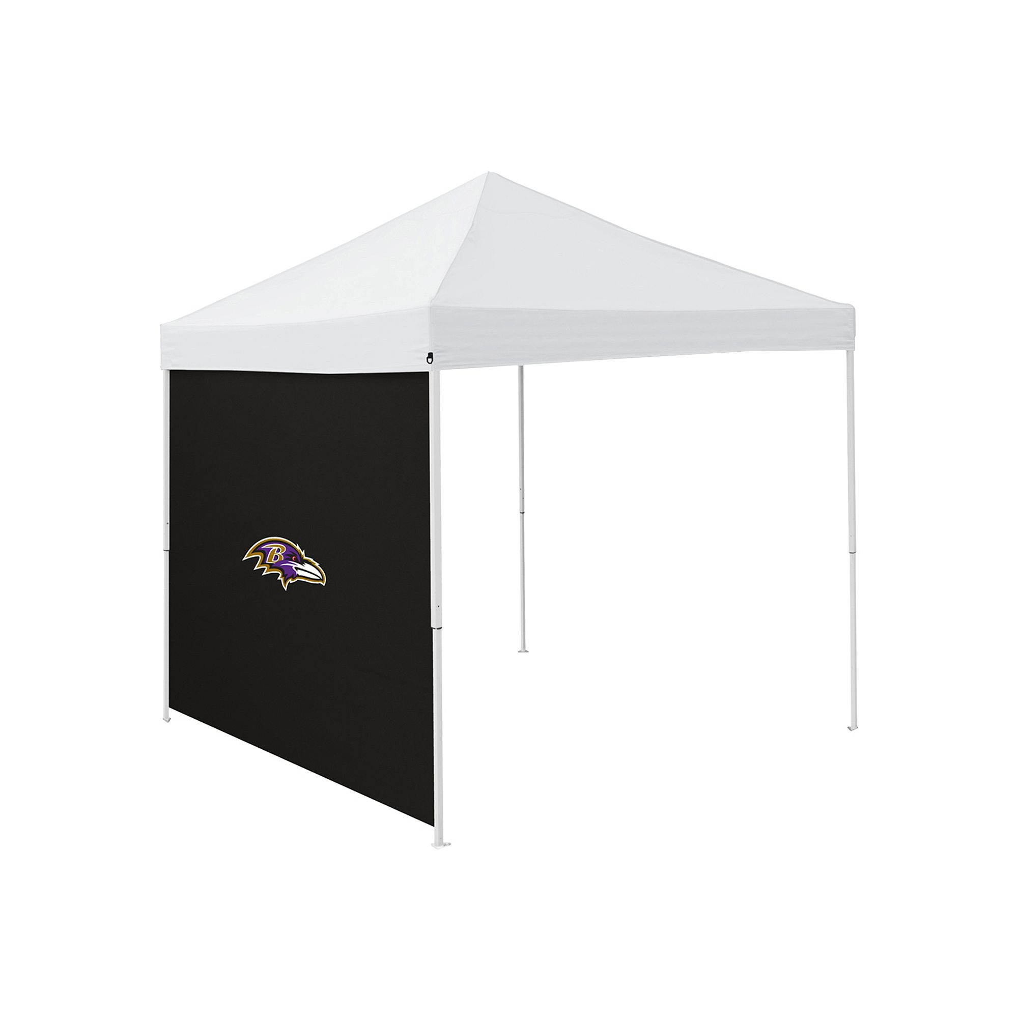 Logo Brands Baltimore Ravens Tent Side Panel, Black