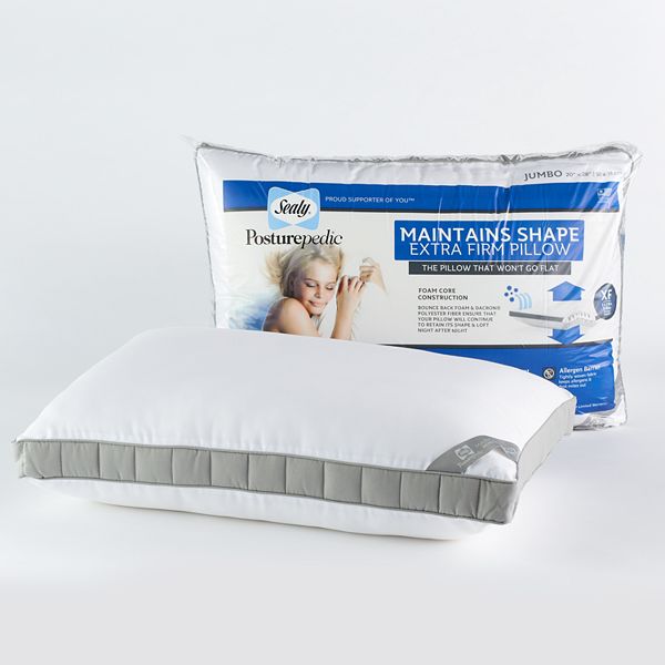 Standard Pillows Pillows Home Core depth 3cm Sealy Posturepedic Spinal