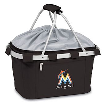 Picnic Time Miami Marlins Insulated Picnic Basket