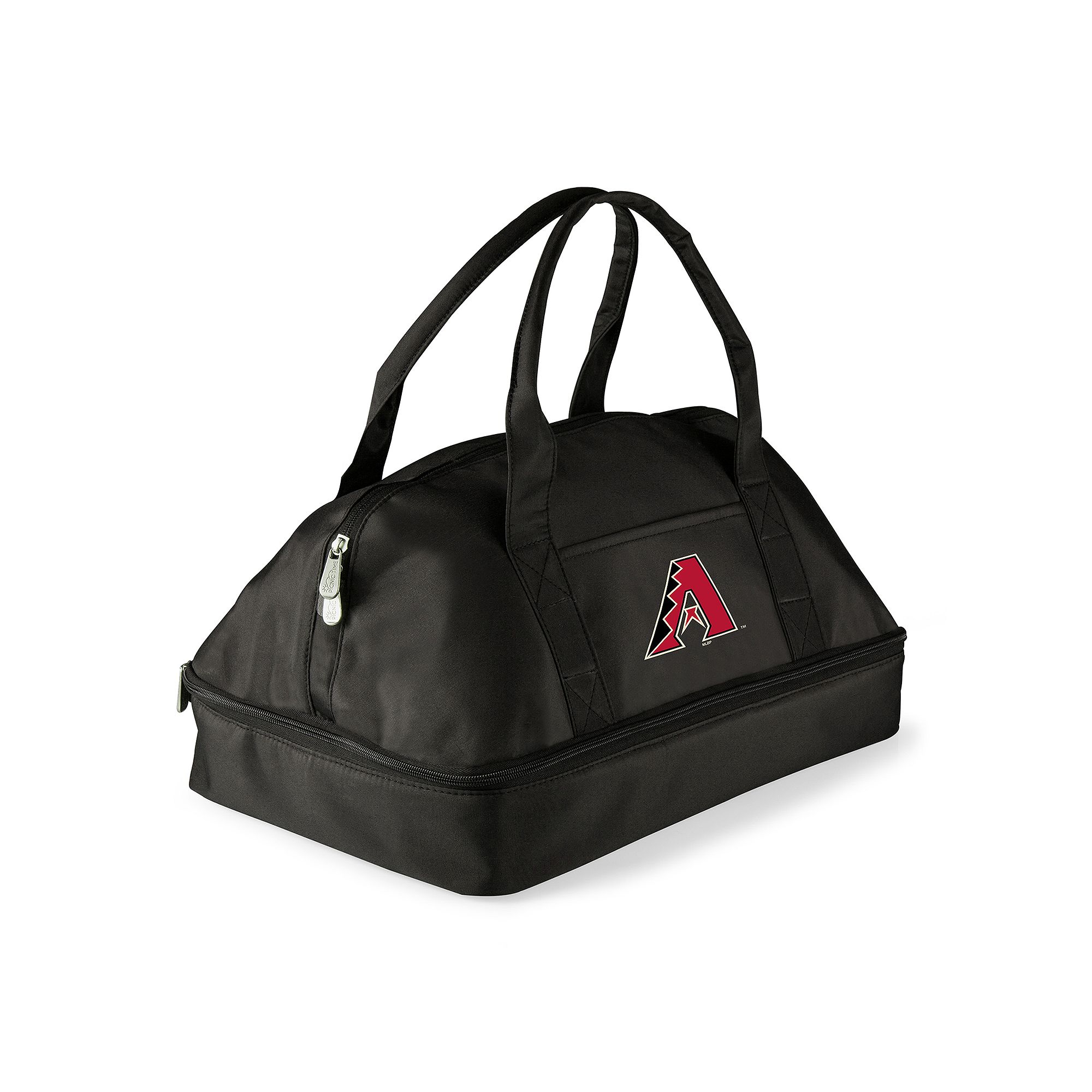 Picnic Time Arizona Diamondbacks Potluck Insulated Casserole Tote, Black