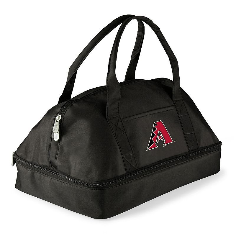 Picnic Time Arizona Diamondbacks Potluck Insulated Casserole Tote, Black