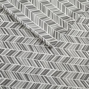 Madison Park Essentials Chevron Microfiber Sheet Set