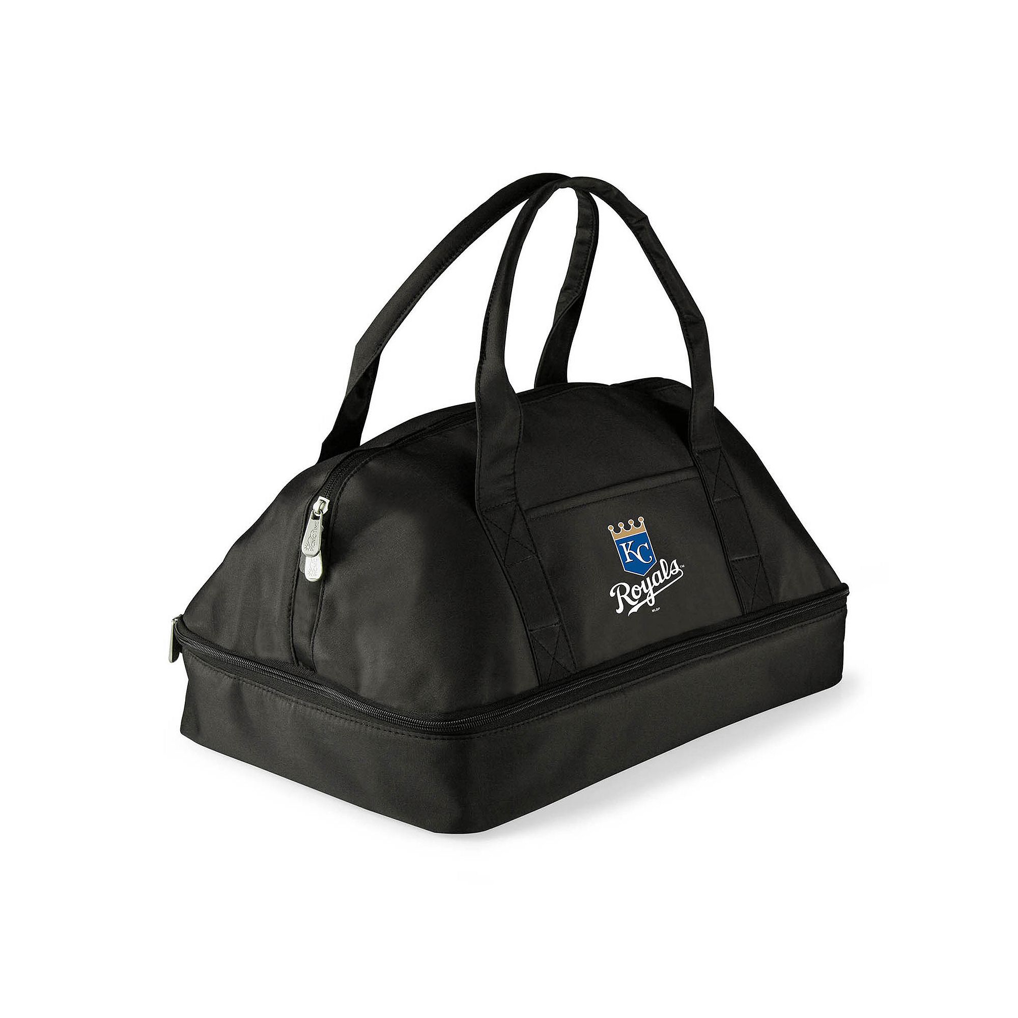 Picnic Time Kansas City Royals Potluck Insulated Casserole Tote, Black