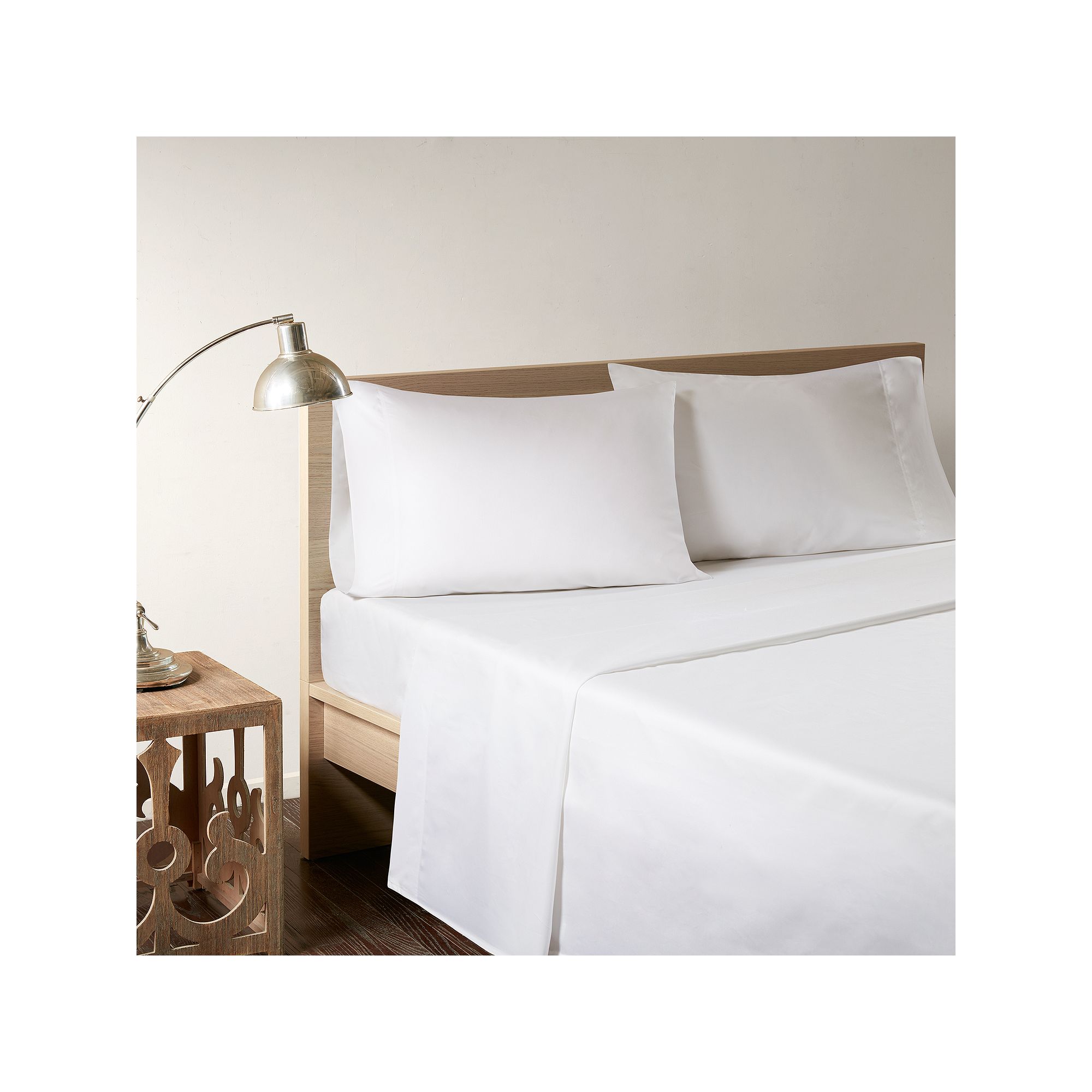 Sleep Philosophy 250 Thread Count 100% Rayon from Bamboo 4-Piece Sheet Set,