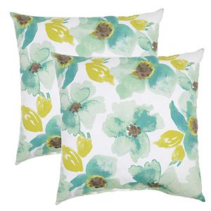 Outdoor 2-piece Reversible Oversized Throw Pillow Set