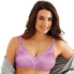 Bali Bra: Double Support Comfort-U Wire-Free Full-Figure Bra 3820