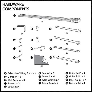 Chicology Adjustable Sliding Panel
