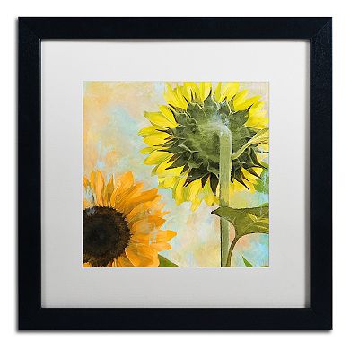 Trademark Fine Art Soleil II Framed Wall Art