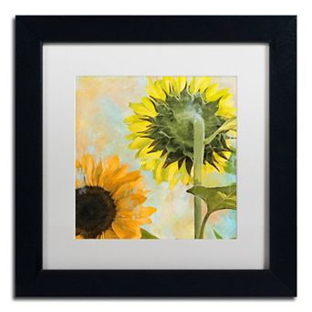 Trademark Fine Art Soleil II Framed Wall Art