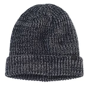 Men's Dockers® Marled Yarn Knit Beanie with Plush Lining