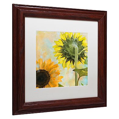 Trademark Fine Art Soleil II Framed Wall Art