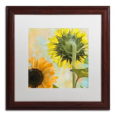 Trademark Fine Art Soleil II Framed Wall Art