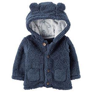 Baby Boy Carter's 3D Hood Sherpa Jacket