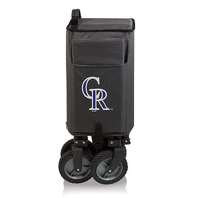 Picnic Time Colorado Rockies Adventure Folding Utility Wagon