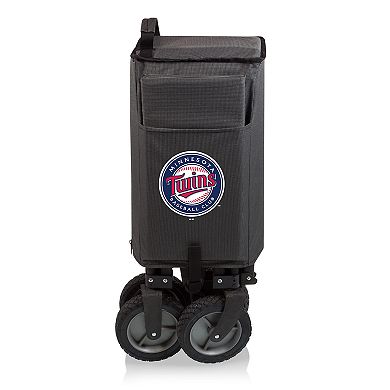 Picnic Time Minnesota Twins Adventure Folding Utility Wagon
