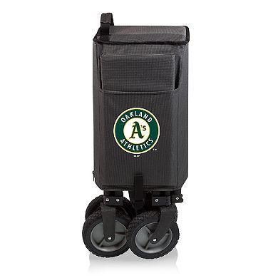 Picnic Time Oakland Athletics Adventure Folding Utility Wagon