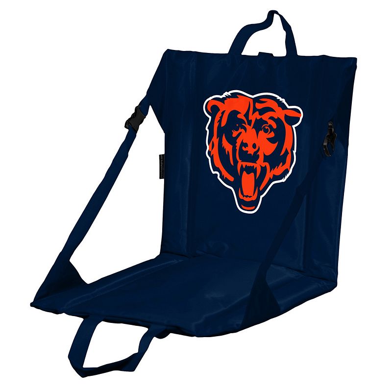 Logo Brands Chicago Bears Folding Stadium Seat, Multicolor