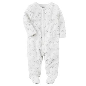 Baby Carter's Bear Pattern Thermal Sleep & Play