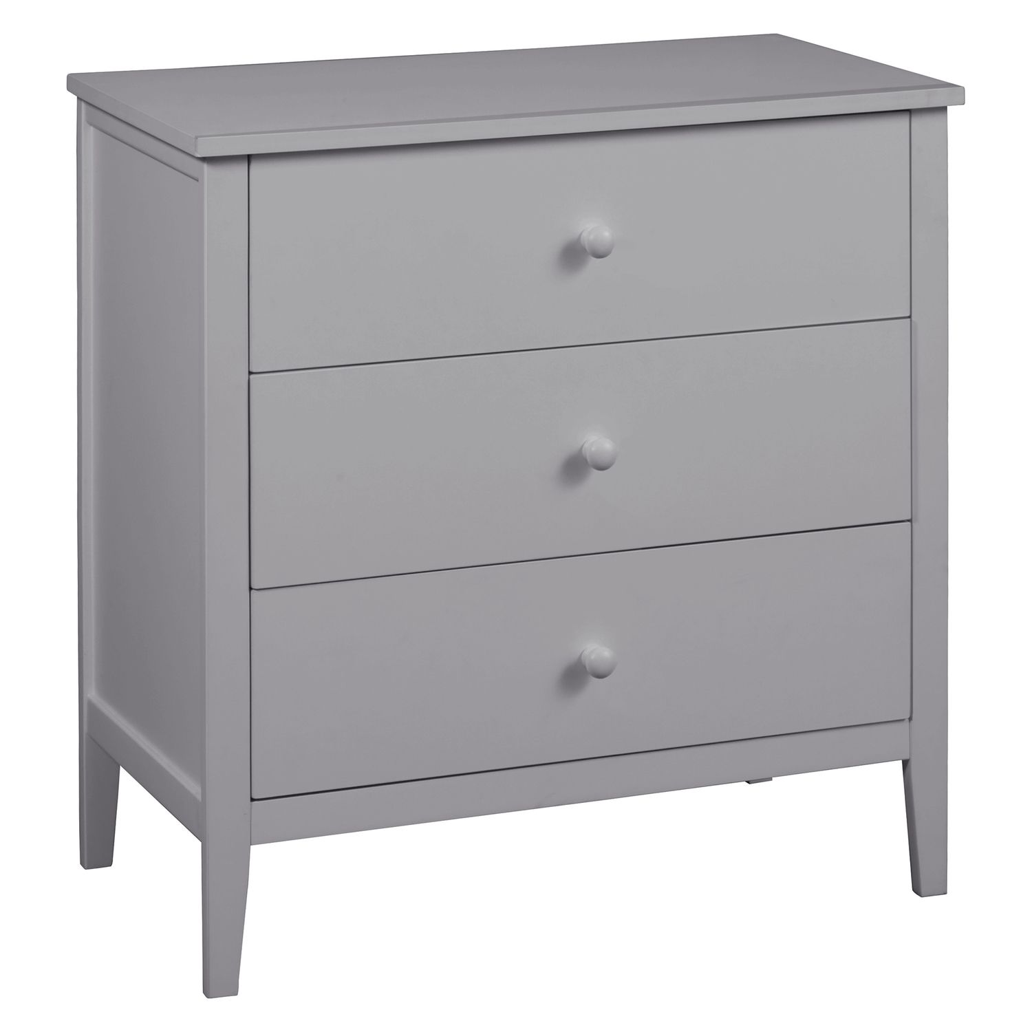 grey nursery dresser