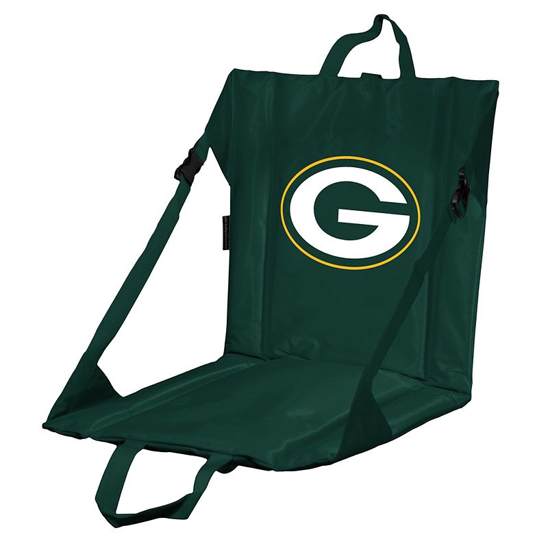 Logo Brands Green Bay Packers Folding Stadium Seat, Multicolor