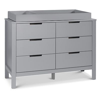 slim fit dress slacks Carter's by DaVinci Colby 6-Drawer Dresser, White