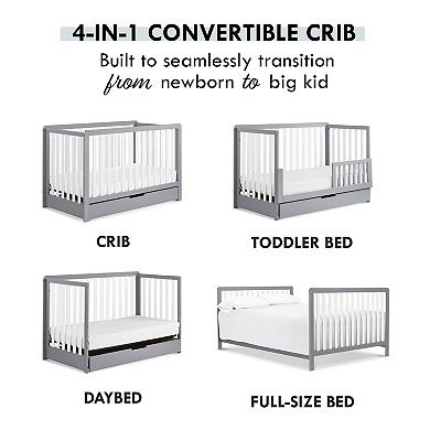 Carter's by DaVinci Colby 4-in-1 Convertible Crib with Trundle Drawer