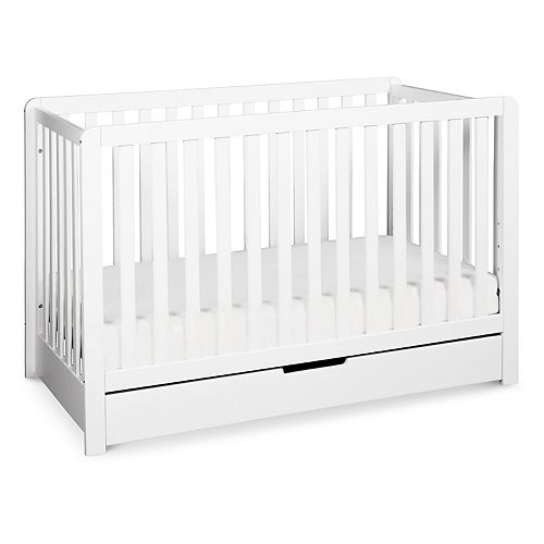 White Full Size Conversion Kit Bed Rails For Davinci Carters Colby
