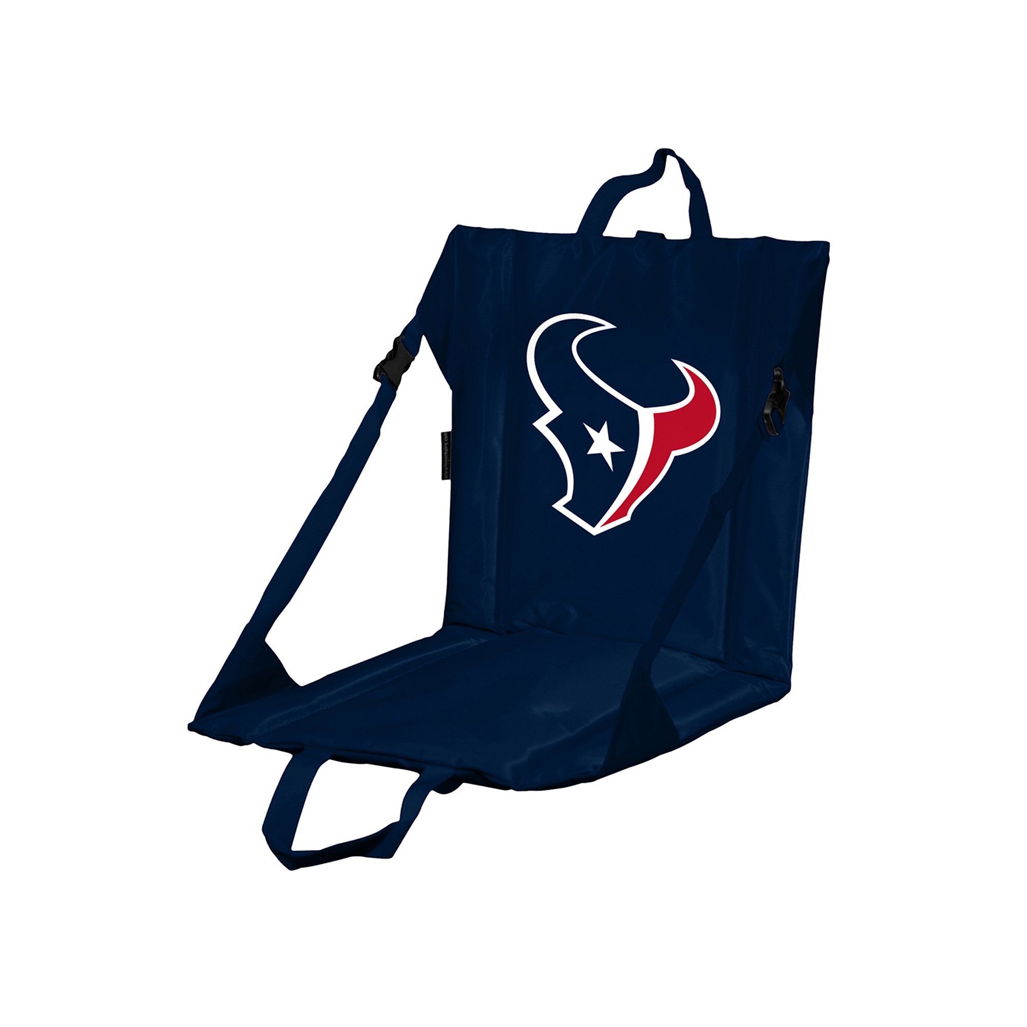 Logo Brands Houston Texans Folding Stadium Seat, Blue