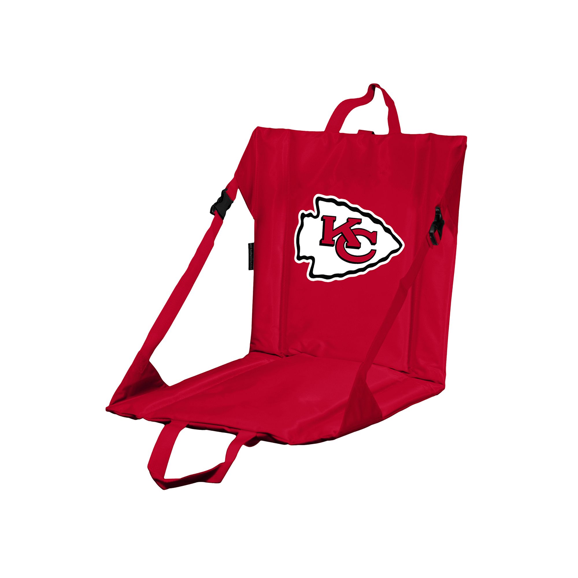 Logo Brands Kansas City Chiefs Folding Stadium Seat, Red