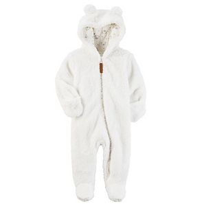 Baby Carter's Sherpa Hooded Pram