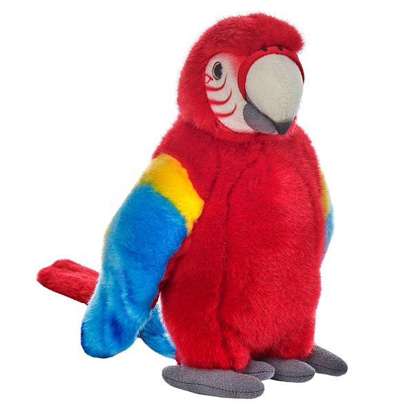 National Geographic Red Tropical Parrot Plush By Lelly