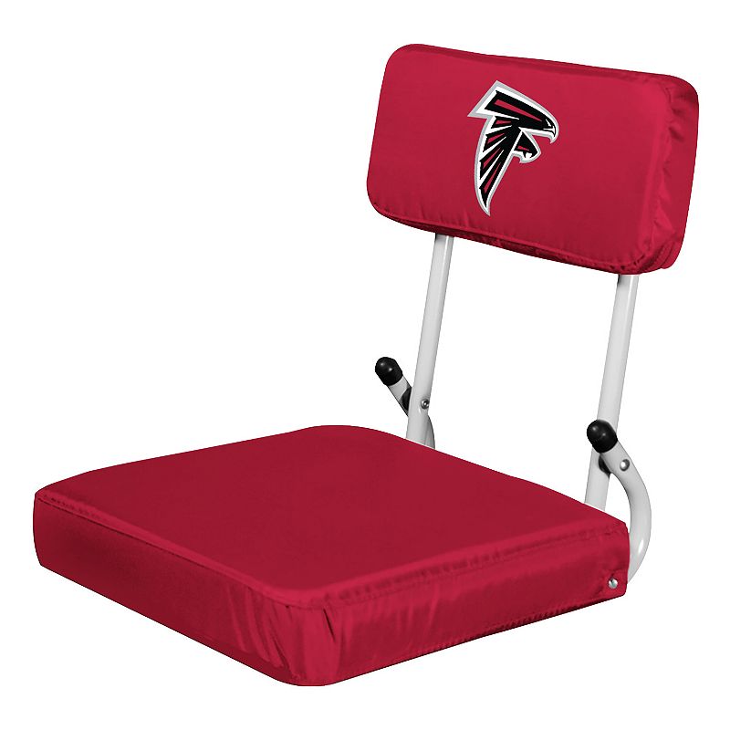 Logo Brands Atlanta Falcons Hard Back Stadium Seat, Multicolor