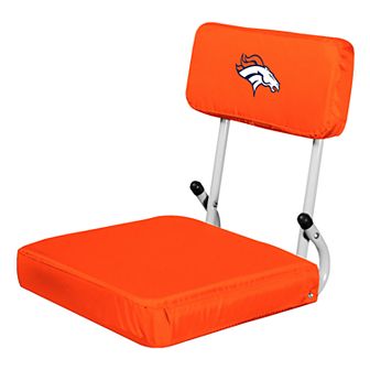 Logo Brands Denver Broncos Hard Back Stadium Seat