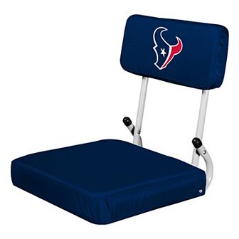 Logo Brands Houston Texans Hard Back Stadium Seat