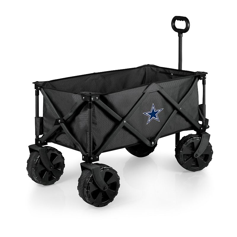 Picnic Time Dallas Cowboys All-Terrain Adventure Wagon, Grey
