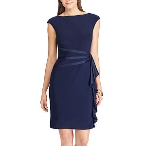 Women's Chaps Ruffle Sheath Dress