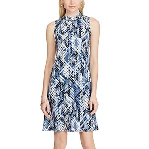 Women's Chaps Sleeveless Print Jersey Dress