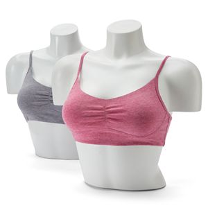 Fruit of the Loom Bras: 2-pack Ultra Soft Crop Top Bra 2DUSCPT