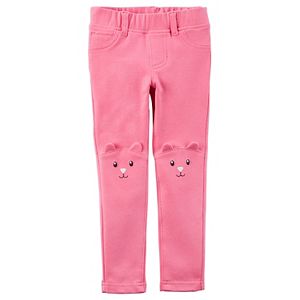 Baby Girl Carter's Character Face Leggings
