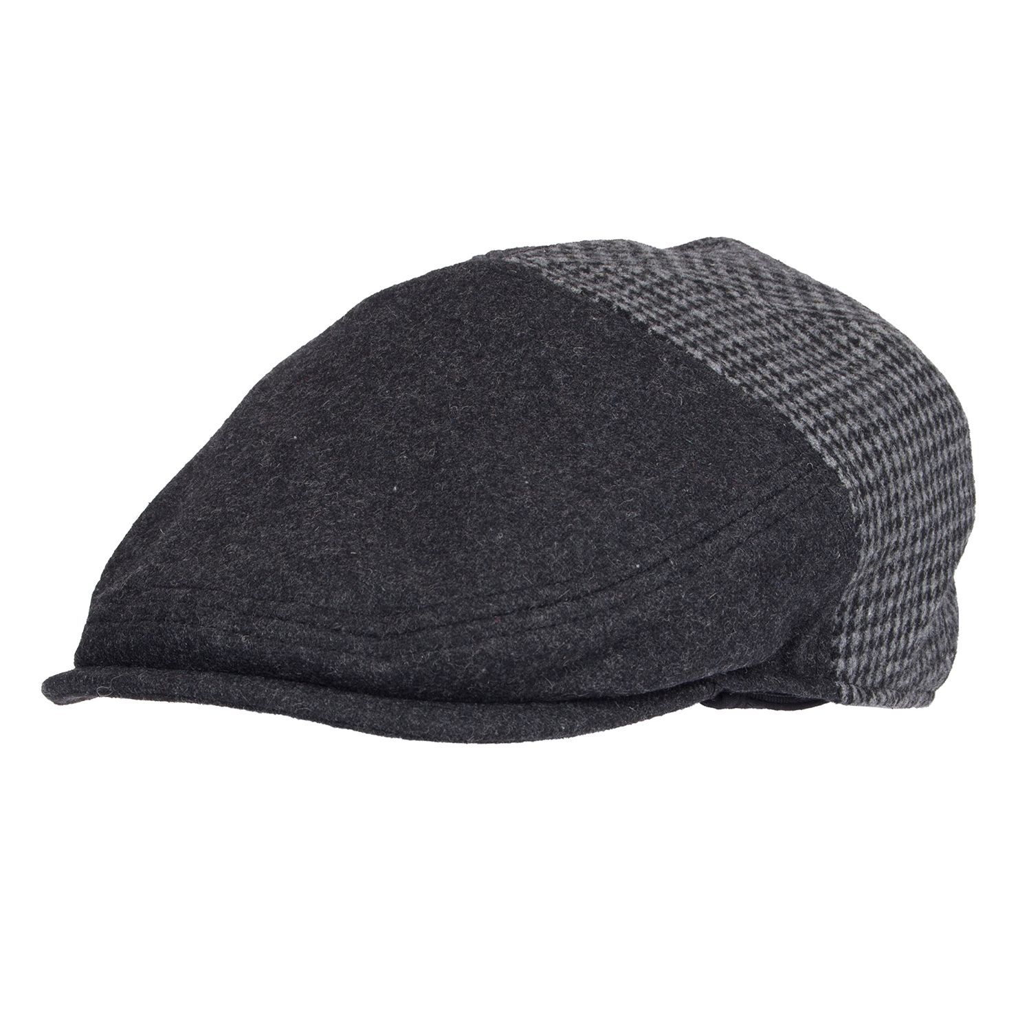 dockers men's wool newsboy cap with ear flaps