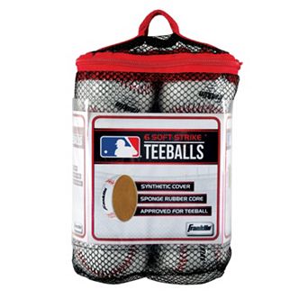 Franklin Sports MLB 6 pk Soft Strike Teeballs